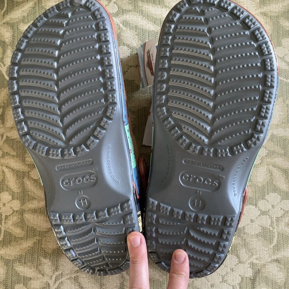 Crocs Cars Mater Classic Clog Men's 11/Women's 13
